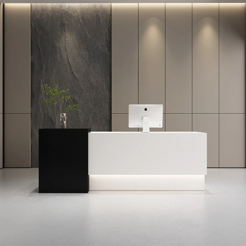Simple Creativity Reception Desks Ear-picking Shop Barber Shop Reception Desks Office Furniture Sportello Di Ricevimento ZY40JDT