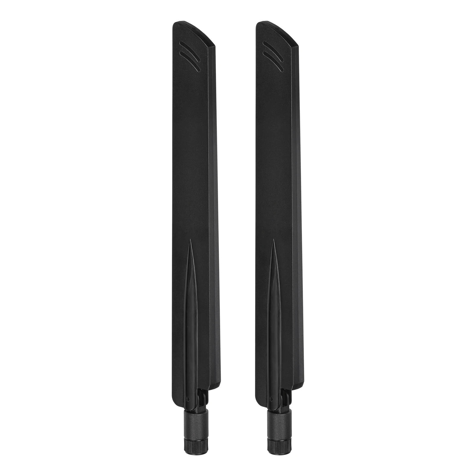 Superbat 2pcs 4dBi Tri-Band WiFi 6E Antenna for PC - PCIe WiFi Card & USB Adapter Compatible with 6GHz 5GHz 2.4GHz RP-SMA