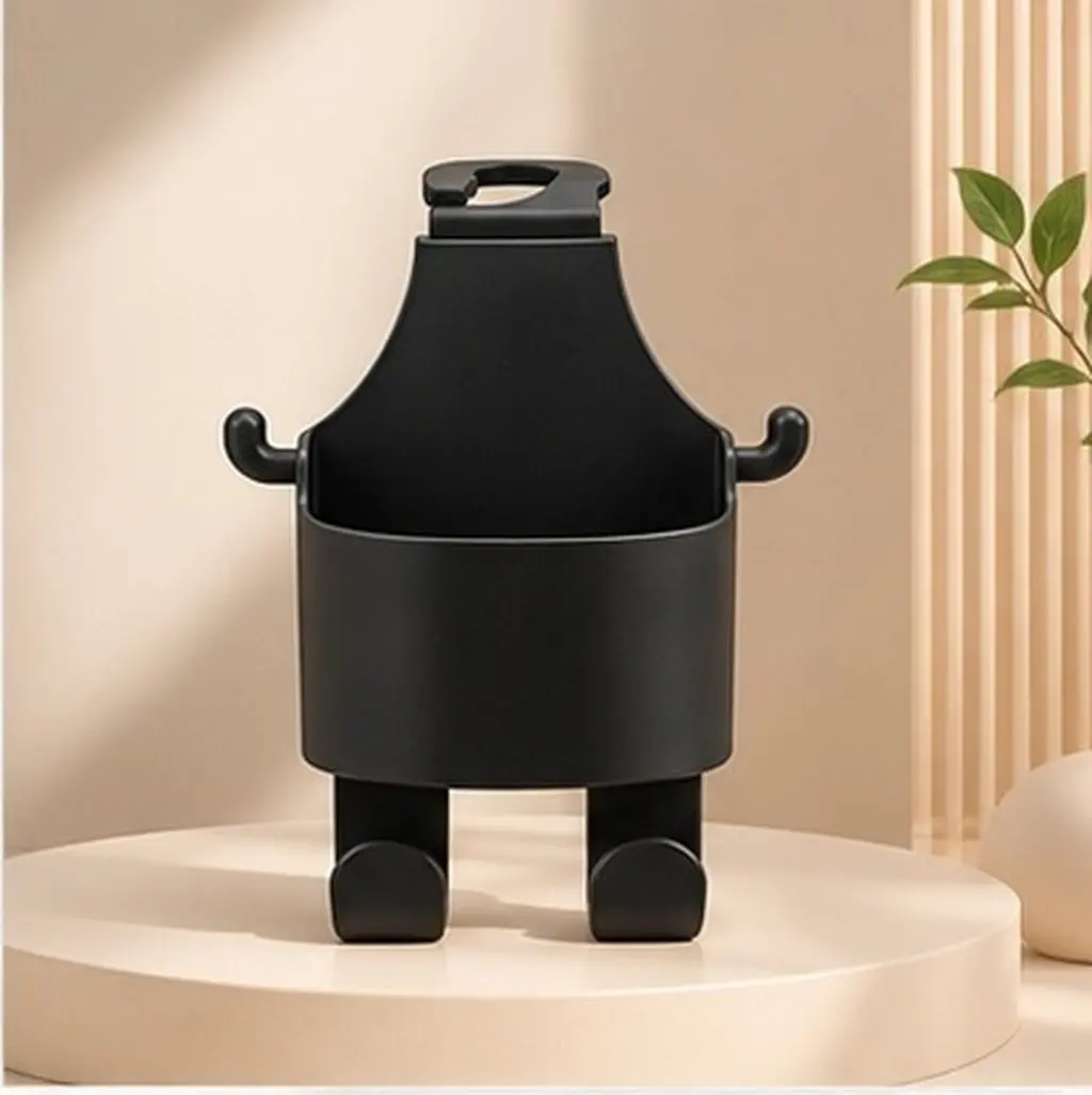 Suporte de copos para encosto de cabeça de carro – Organizador de bebidas expansível com suporte para telemóvel para o banco traseiro, organizador uni