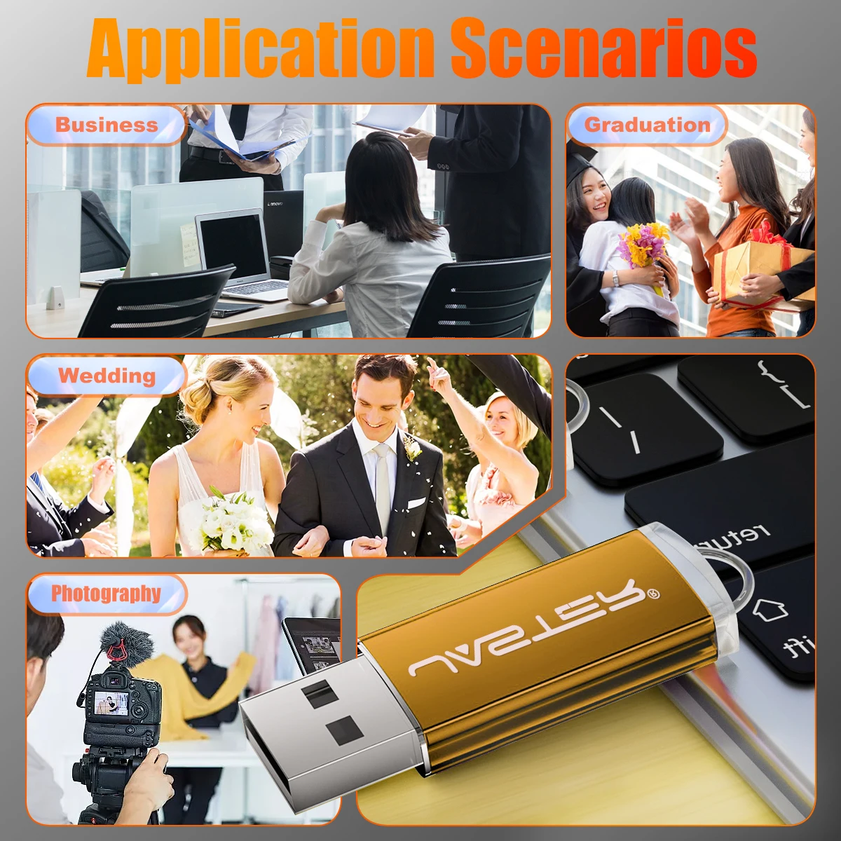 Metal usb flash drive 128gb usb de alta velocidade memória vara usb 2.0 pendrive 64gb 32gb 16gb 8gb 4gb usb flash drives disco de memória