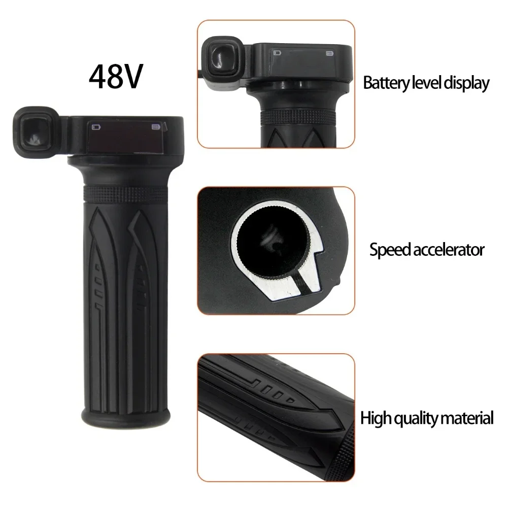 

Ручка газа для электровелосипеда, электроскутера, легкая установка, совместима с DYU