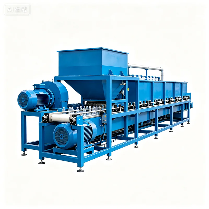 Energy Saving Water Saving PET bottle washing recycling line Full Set Plastic Flake Processing Recycling Machine for Factory