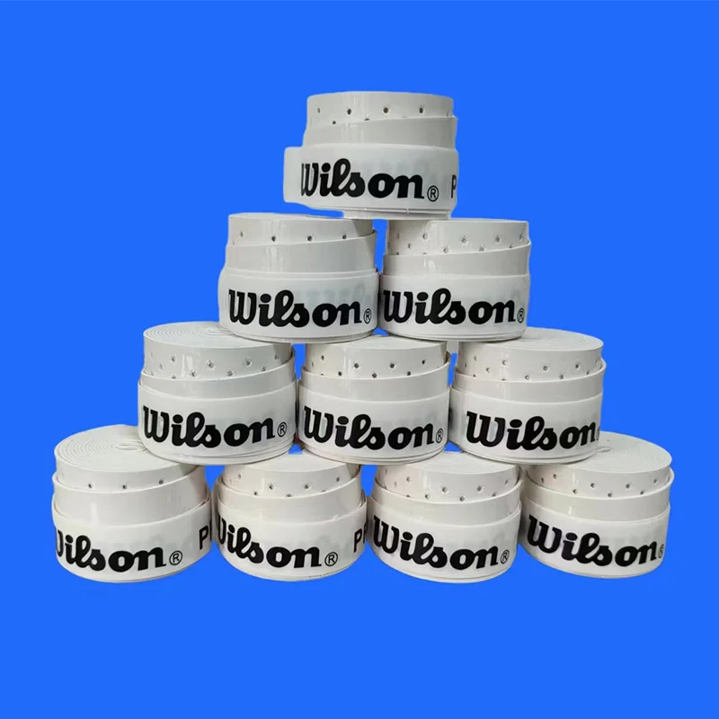 15PCS Units Wilson Anti-Slip Dry Feel Tennis Racket OvergripTennis Badminton Fishing Rods Racquet Sports Squash Tape