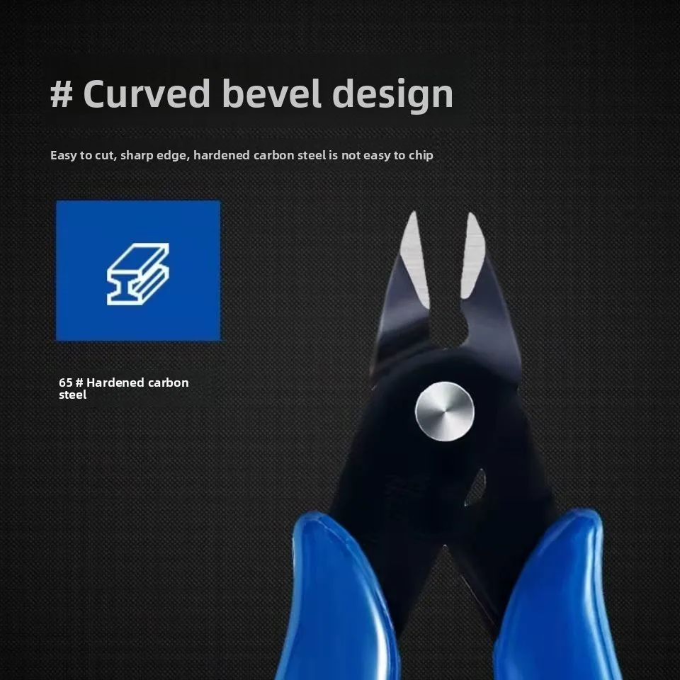 Diagonal Pliers Carbon Steel Pliers Electrical Wire Cable Cutters Cutting Side Snips Flush Pliers Nipper Hand Tools