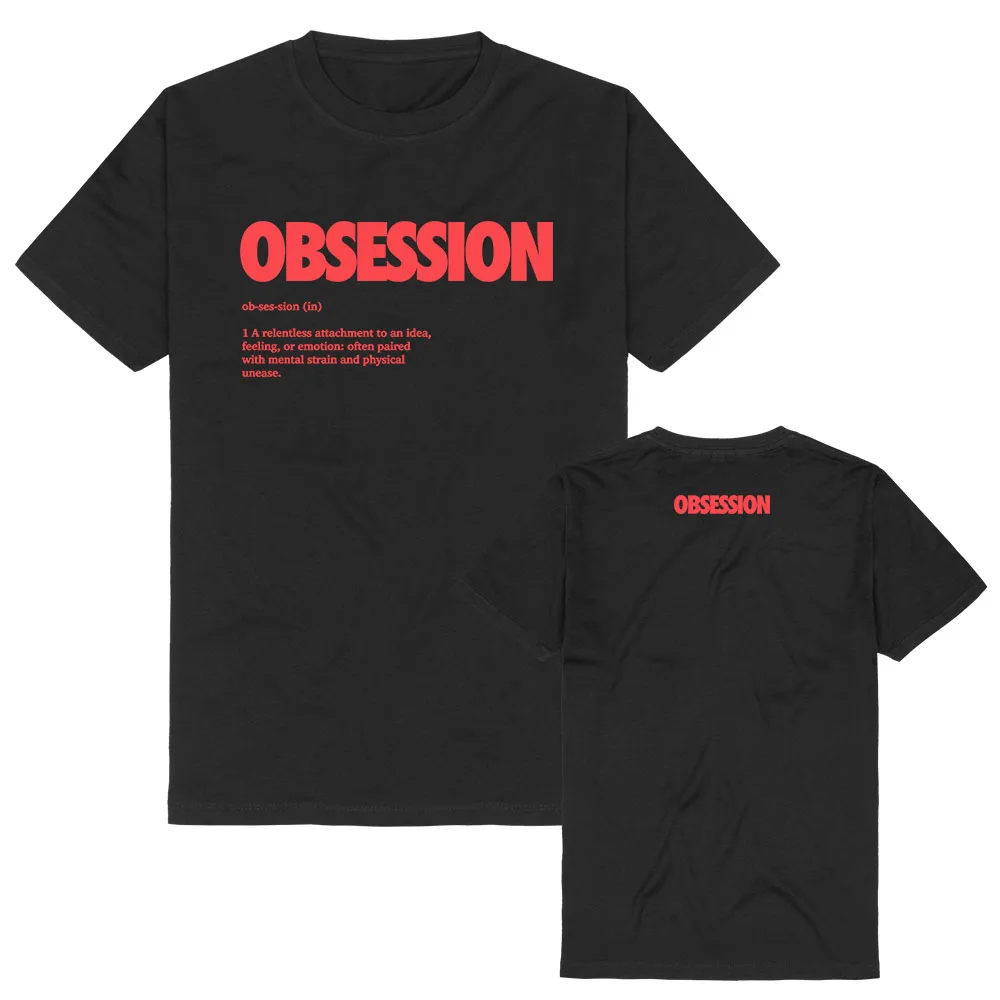 Horror Movie Infatuating Theme T-shirt Summer Cotton Short-sleeved Men's T-shirt Street Style Unisex Casual O-neck T-shirt