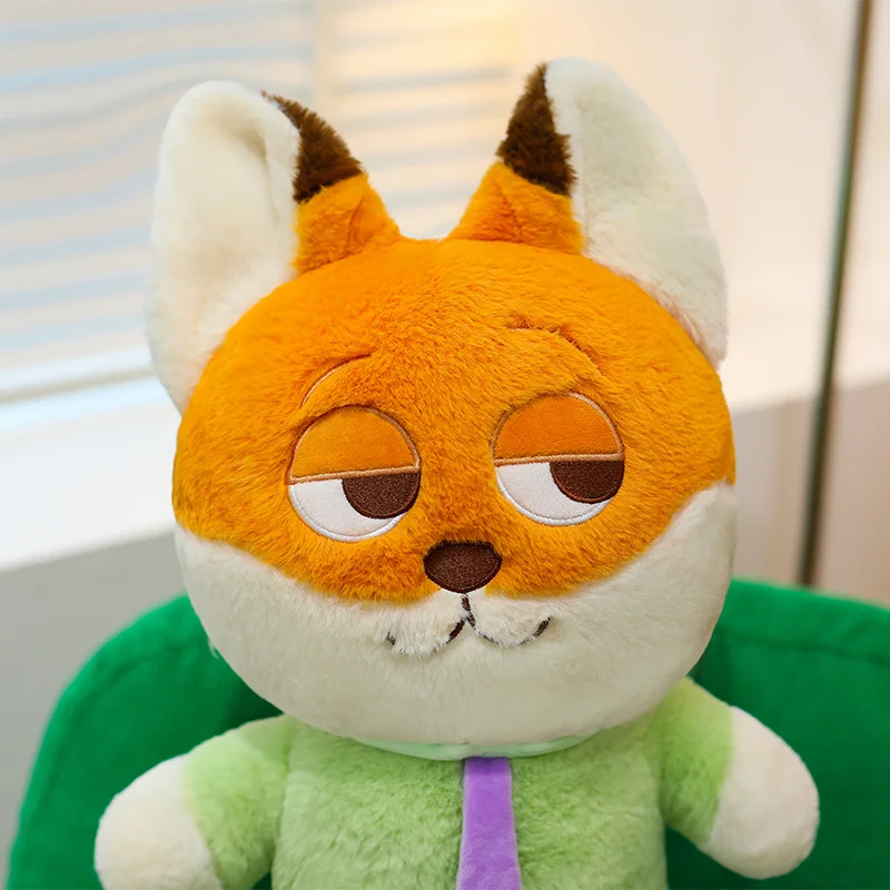 50/70/90/110cm Rabbit Fox Plush Toys Kawaii Anime Movie Nick Judy Stuffed Doll Room Decor Bedside Cushion Sofa Pillow Kids Gifts