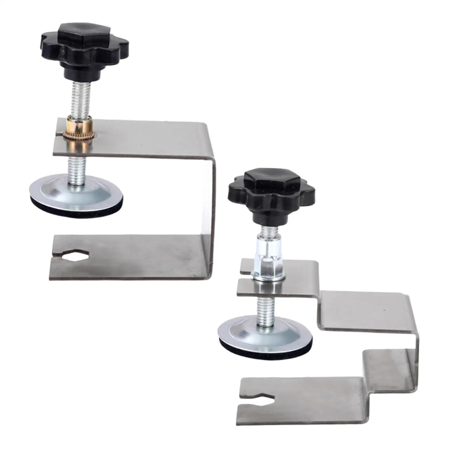 

Stainless Steel Woodworking Clamp Easy and Fast Universal Drawer Front Clamp Fixator Panel Fixing Clip Adjustable Hardware