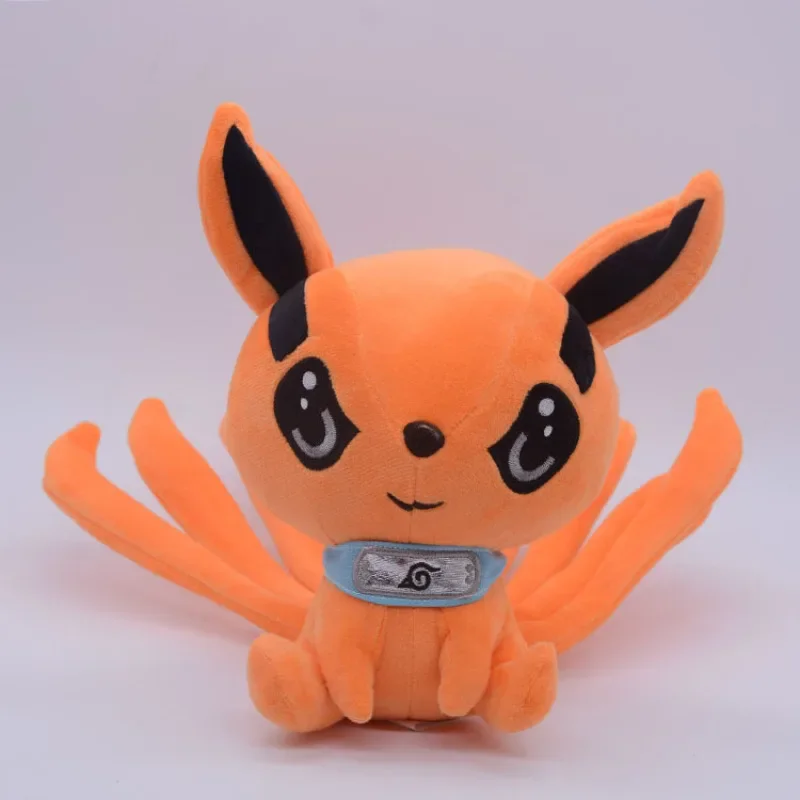 Figura de Acción clásica de Anime, NARUTO, Kurama, kyuubi, versión Q, modelo kawaii, juguetes de peluche, colección de adornos, regalos para fanáticos, 21CM