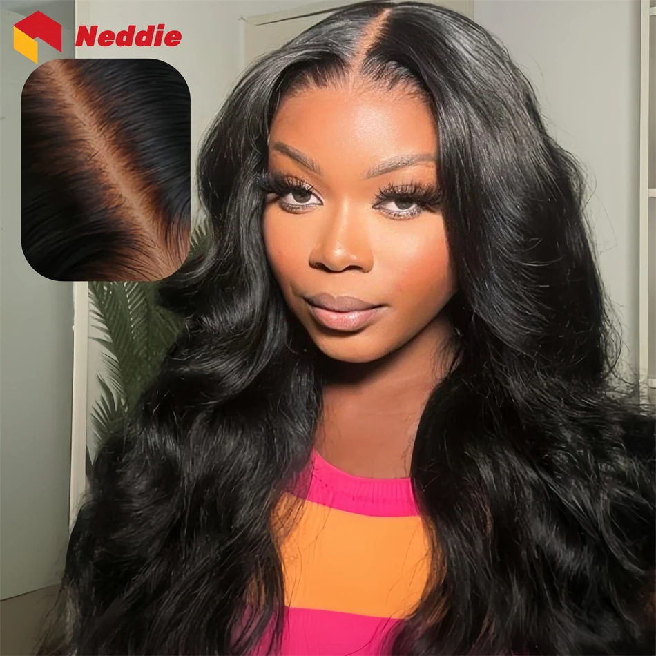 30 Inch 5x5 Hd Black Lace Front Closure Glueless Body Wave Wig 200 Density 100% Human Hair Brazilian Wigs Ready to Wear on Sale