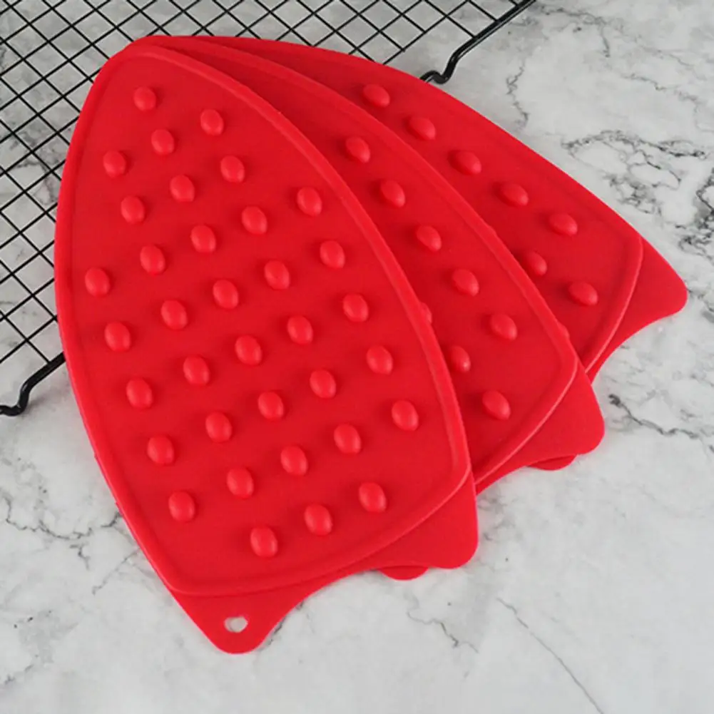 Multicolor Silicone Iron Hot Rest Pads Mats Safe Surface Iron Coaster Stand Mat Holder Ironing Pad Insulation Boards