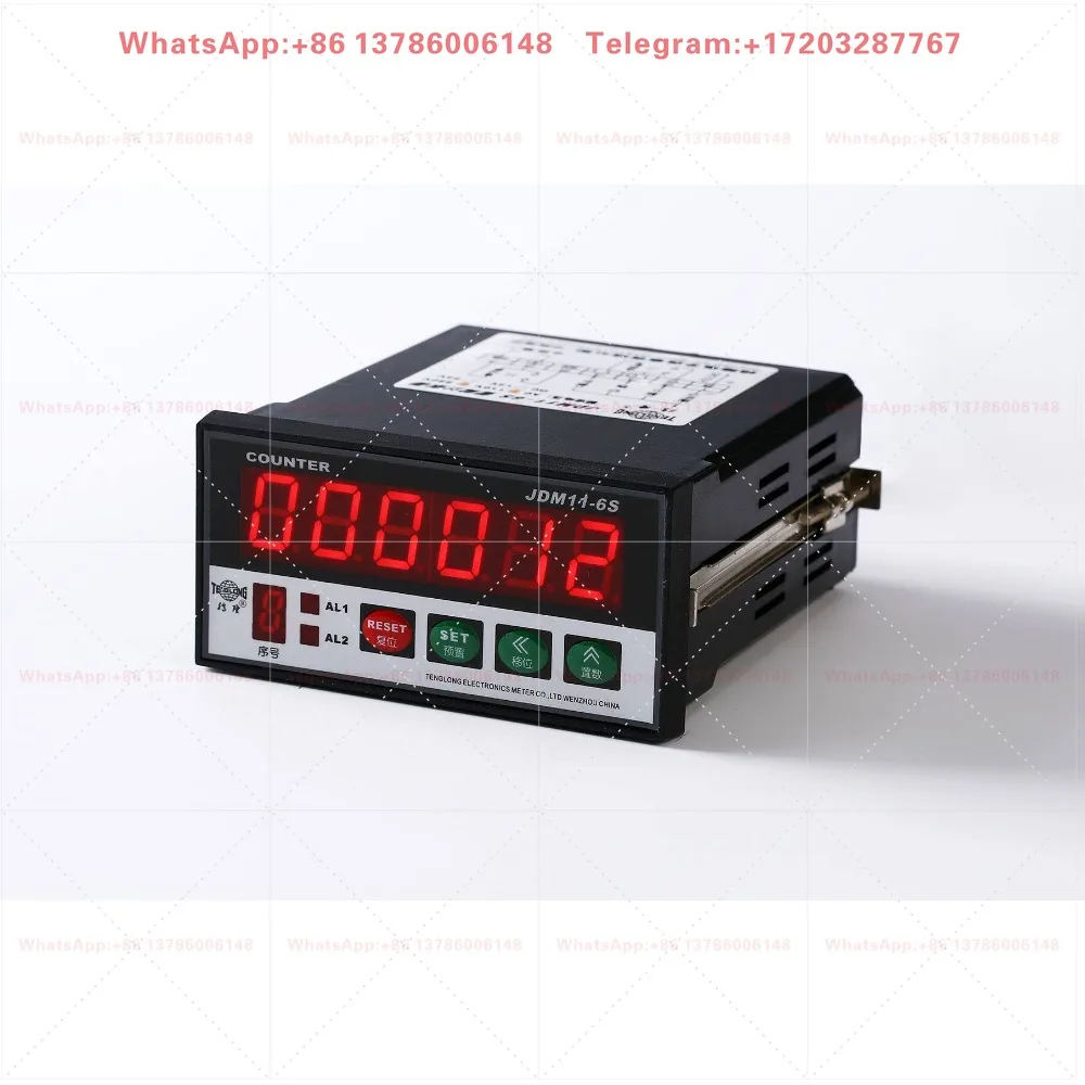 Original intelligent counting meter meter JDM11-6S two sets of settings and multiple sets of output methods are optional
