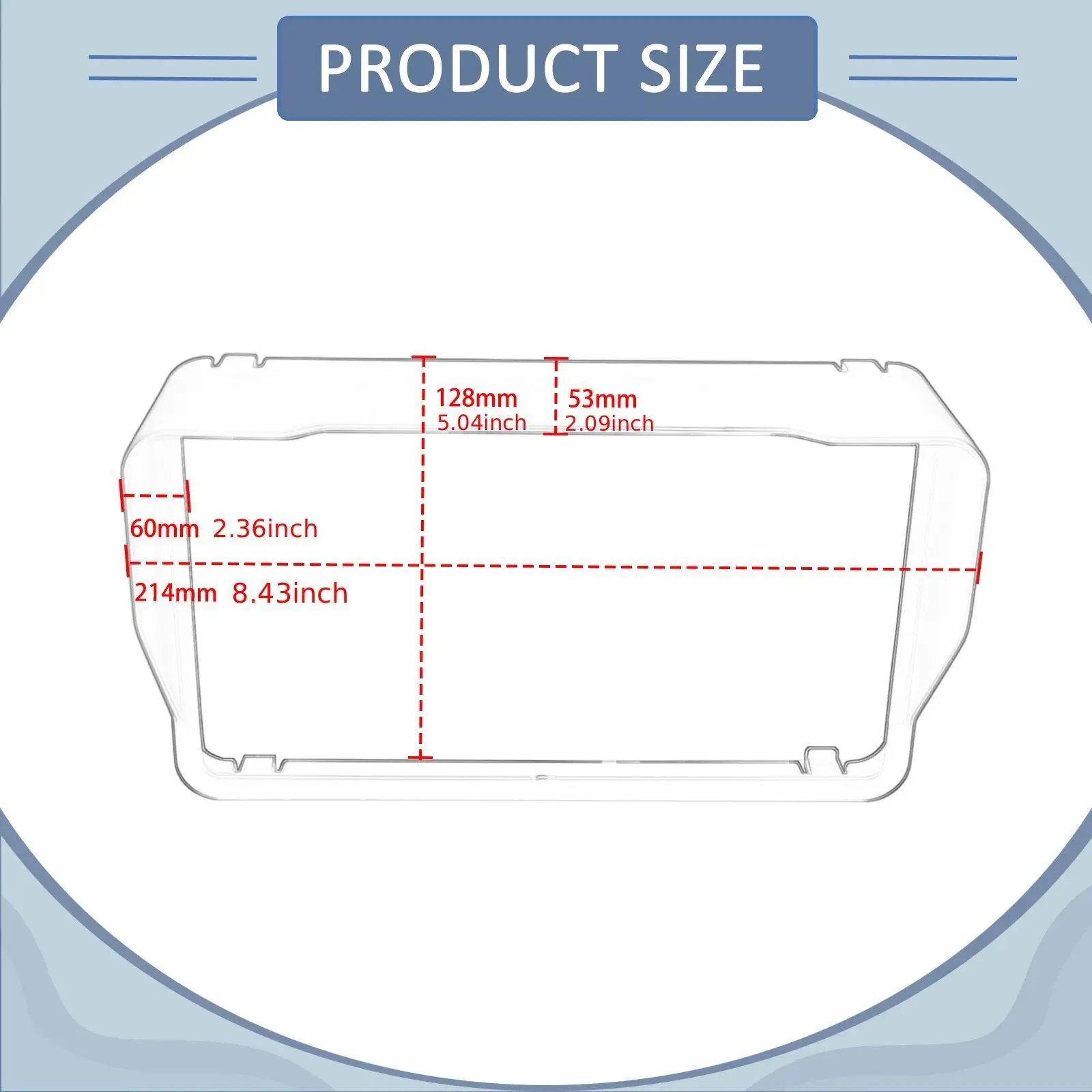 Sun Visor for Motorbike Replacement PP Instrument Screen Cover Anti Glare Guard for Commuters