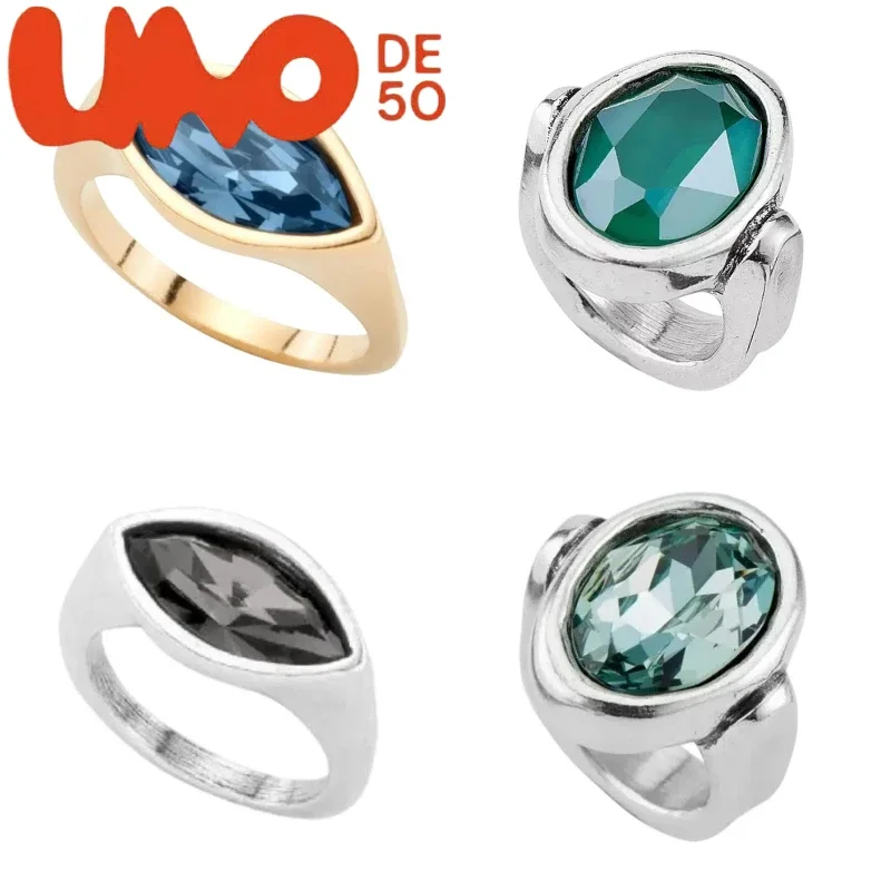 

2025 New European Fashion UNOde50 Exquisite Ring - Affordable High end Luxury Jewelry!