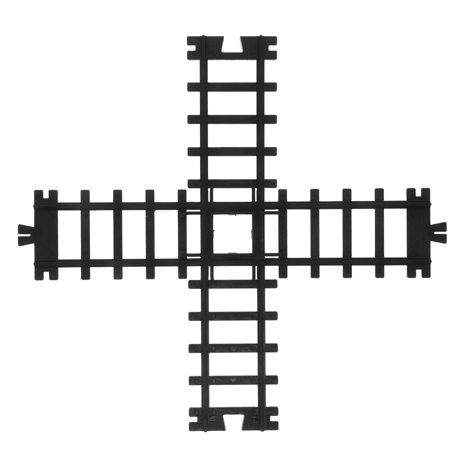 

High-Speed Train Track Simulation Realistic Plastic Tracks for Kids DIY Construction Safe Non-Toxic Material Enhances Creativity