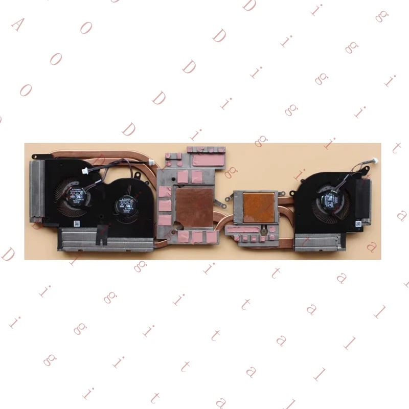 RH--   For MSI GS66 Stealth 10UE 10UG 10UH MS-16V3  Cooling Fan Heatsink