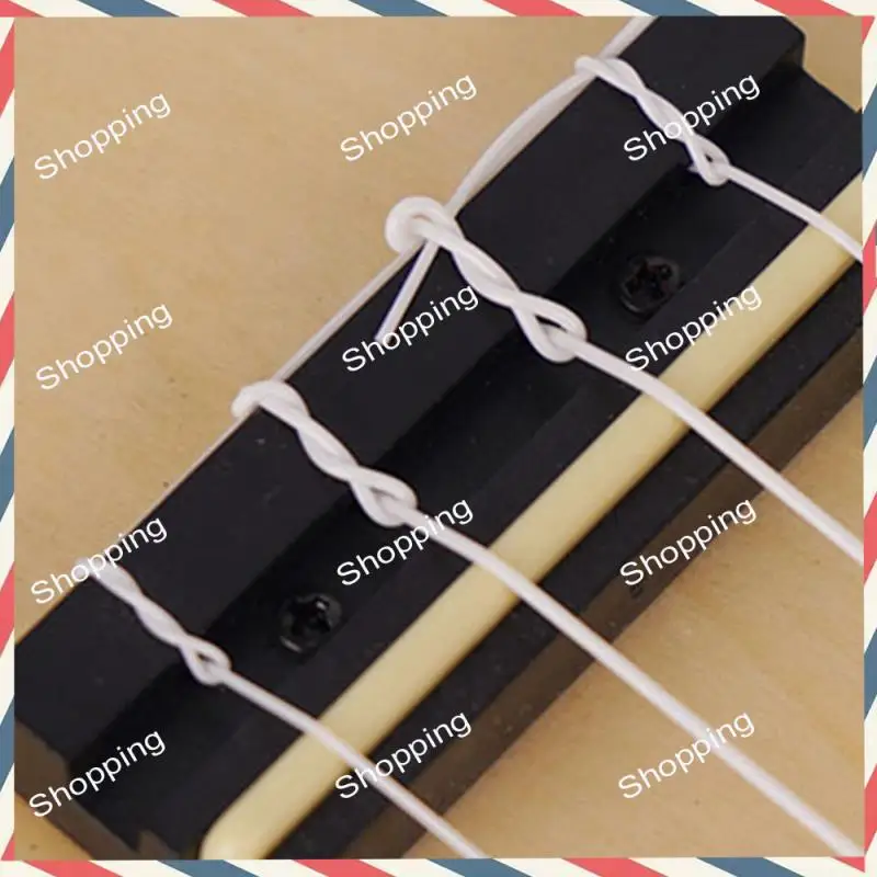 

A44M 21 Inch Ukulele Set For Beginners 4-String Small Guitar Basswood Ukulele With Carry Bag Clip And 4 Picks-White Durable