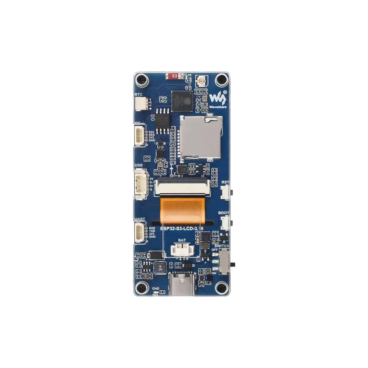 Micro Snow ESP32-S3 Development Board 3.16-inch LCD Display WIFI Bluetooth Arduino Programming Learning
