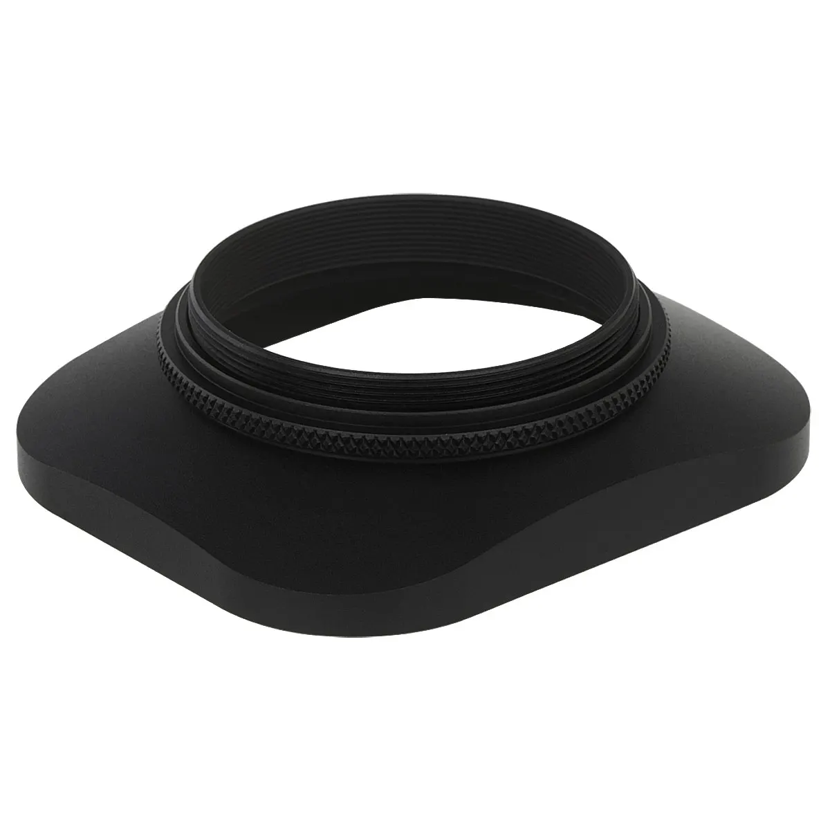 Haoge 43mm Universal Square Metal Screw-in Mount Lens Hood Shade for Leica D-LUX 8 dlux8  Camera