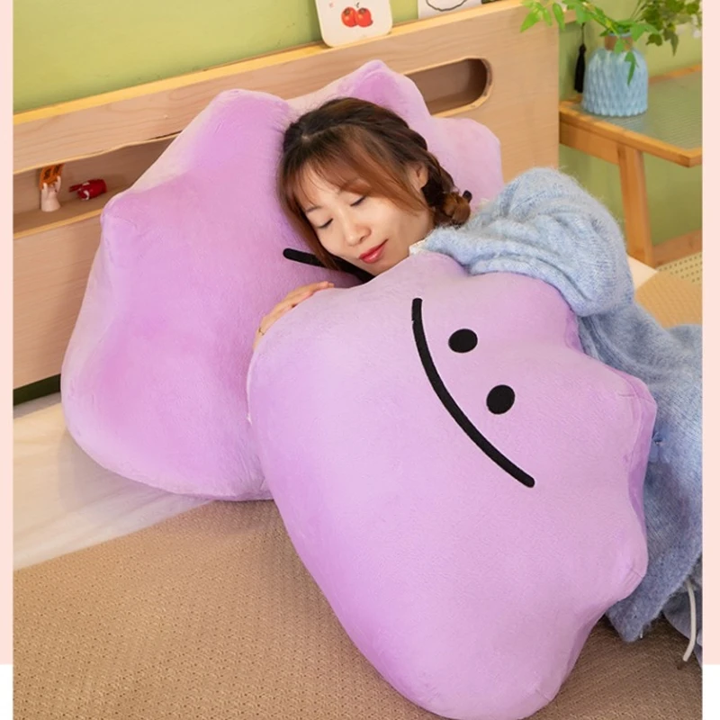 30-60cm Pokémon Ditto Plush Toys Pillow Cartoon Plushie Anime Birthday Sofa Kawaii Doll Stuffed Pokemon Gift for Childrens Xmas