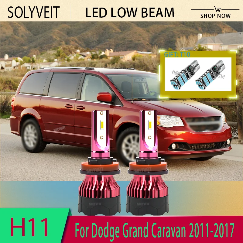 

Easy Fit Reliable H11/H9/H8 LED Low/Dipped Beam Bulb 6000k White For Dodge Grand Caravan 2011 2012 2013 2014 2015 2016 2017