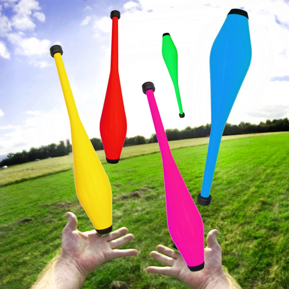 1pc 軽量ジャグリングピン アウトドアスポーツ初心者向け サーカスゲーム スキルトレーニング 子供向け楽しいアクティビティ ジャグリングクラブ