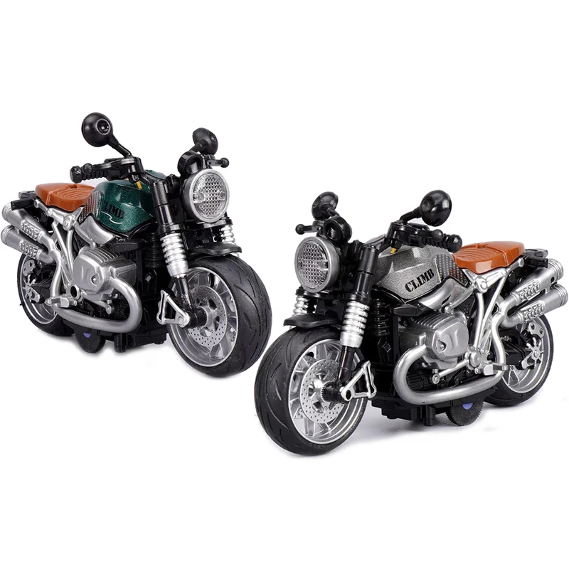 

1:12 Simulation Portable Motorcycle Plastic Car Decor Off-road Vehicle Collection Office Model Toy Diecast Home Children Gifts