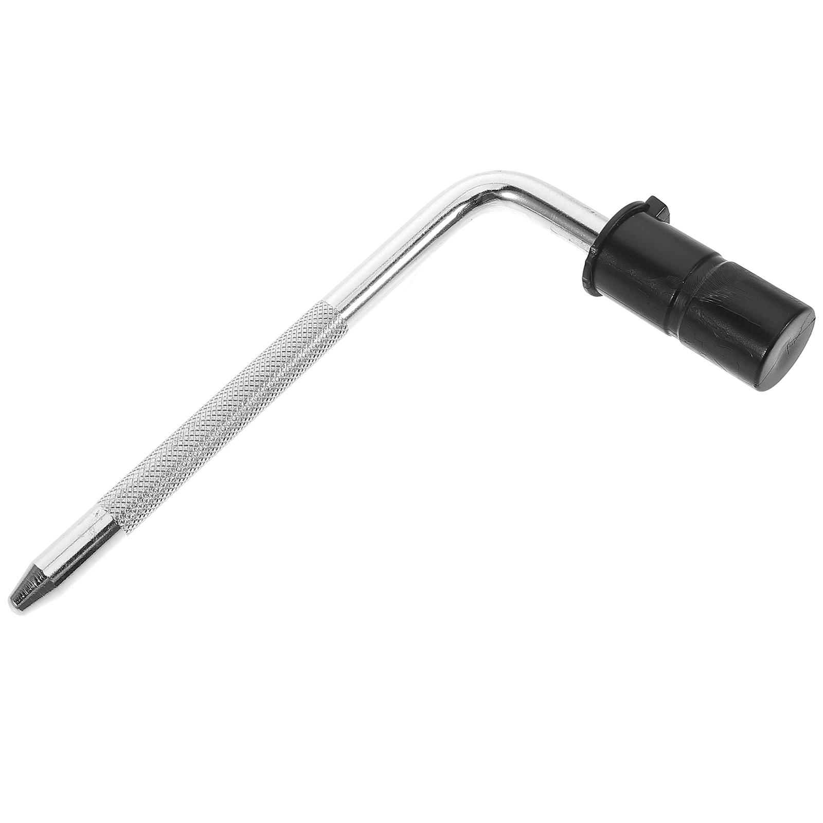 

Adjustable Electronic Drum Rack Arm Alloy L-rod Sturdy Durable Support Portable Cowbell Mount Regulator Curved Pad Holder