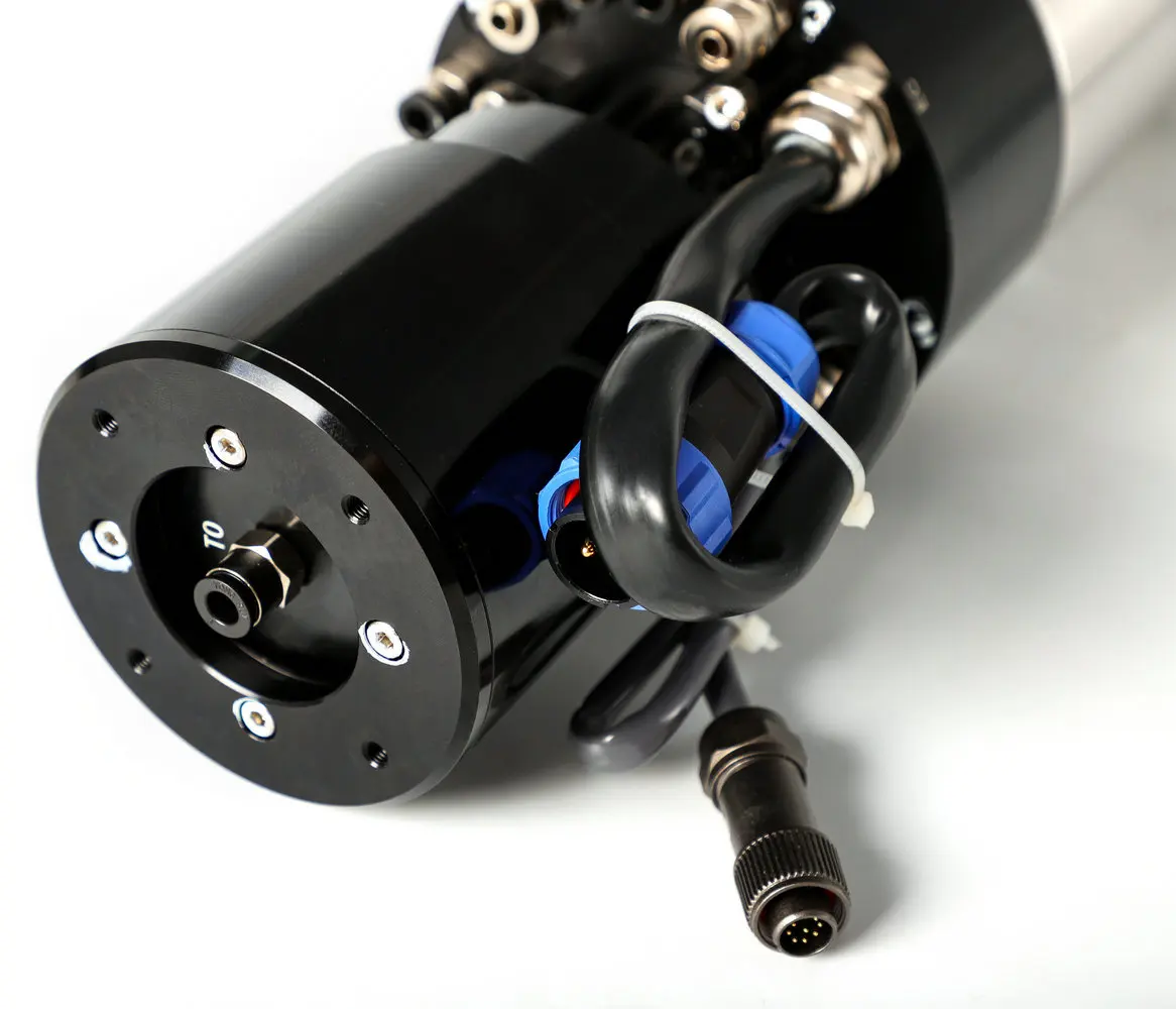 7.5KW 30000rpm HSK E40 ER25 Spindle Motor Engraving  Milling Center Ceramic Sapphire Glass Silicon Carbide Titanium Alloy