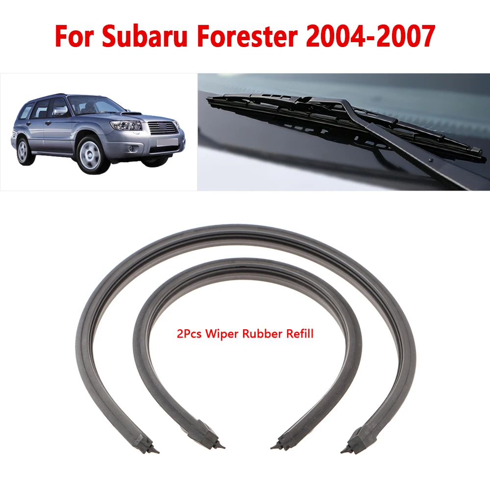 For Subaru Forester 2004 2005 2006 2007 Wiper Refill Rubber Strip 19