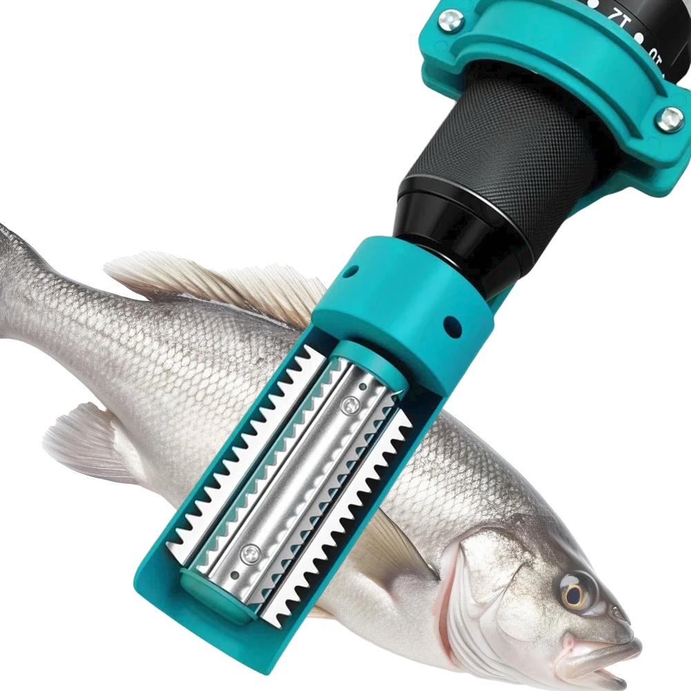 Electric Fish Scaler Remover Portable Fish Descaler Tool Fish Scale Cleaner Machine for Chef and Home Cooks Fish Cleaning Tools