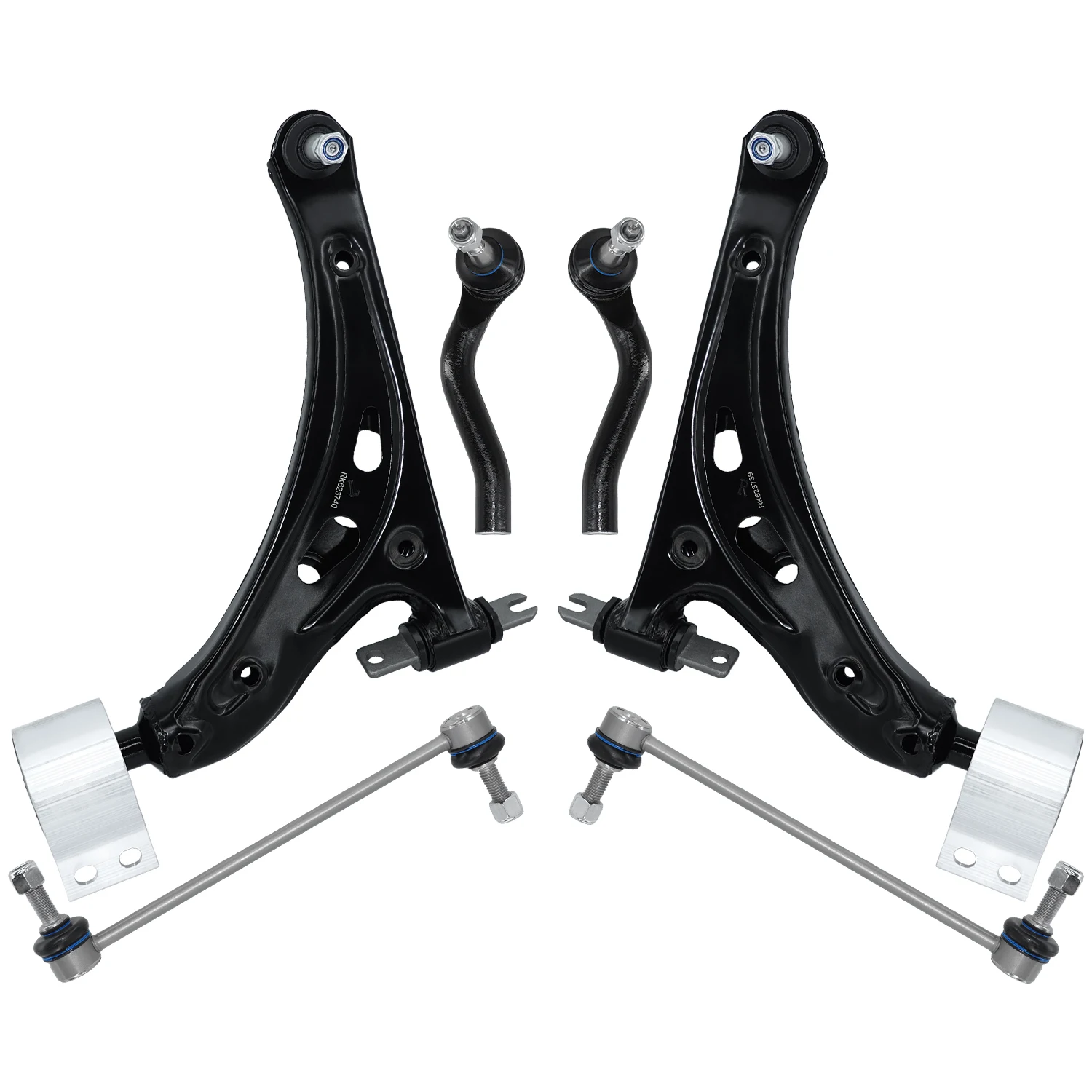 

TOPICKSAP 6Pcs Front Lower Control Arm Sway Bar Link Outer Tie Rod Kits for GMC Acadia Cadillac XT5 2017 2018 2019 2020 2021