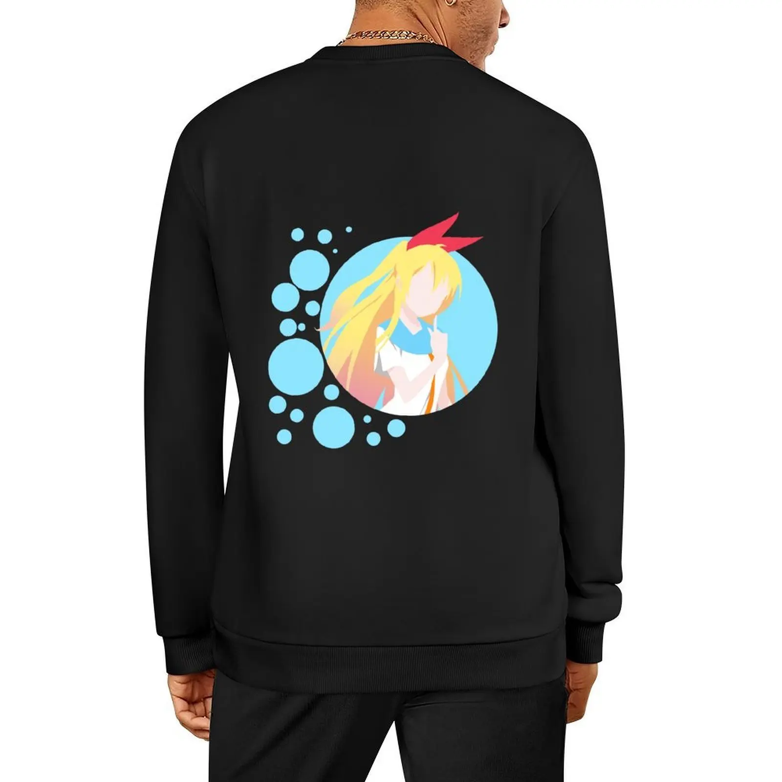 

Chitoge Kirisaki - Nisekoi (Minimalistic) Pullover aesthetic clothing men's clothes japanese style new in hoodies & sweat-shirt