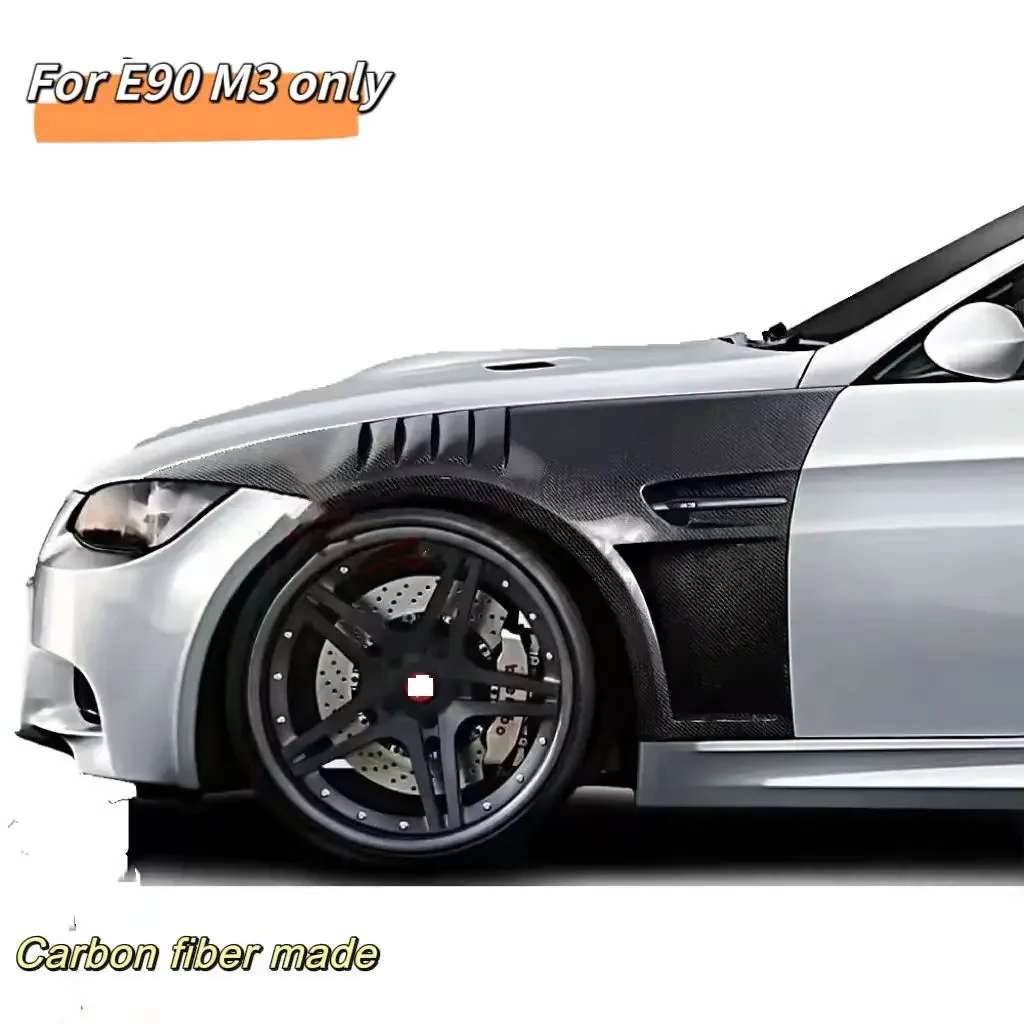 MRD Carbon fiber Fenders For BMW E90 M3 only real carbon fiber forge fender