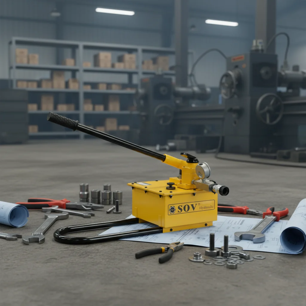 

ENERPAC Same Factory Price 700BAR Steel Hydraulic Hand Piston Pump For Heavy Load Single Acting Cylinders 6-8 YEARS Usage P-462