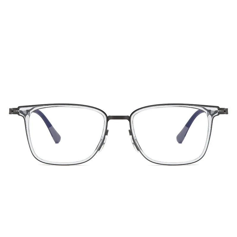 

Очки без оправы с плоскими линзами, унисекс, модные, с защитой от синего света