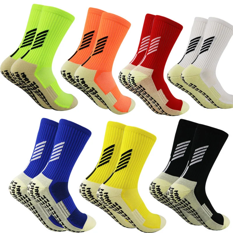 2024 New Socks Outdoor Football Non-Slip Socks Sole Silicone Men Women Sports Socks