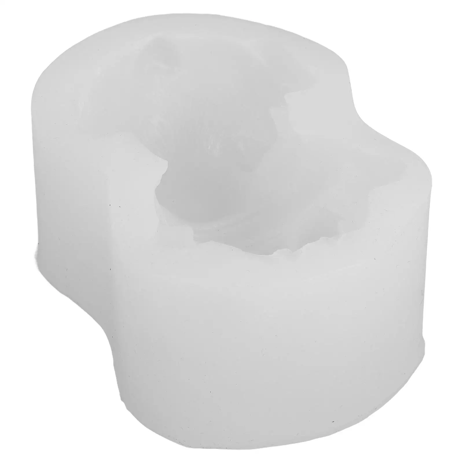 Bulldog Mousse 3D Shaped Cake Making Mold Silicone Round Molds for Baking Cookies High Temp Resistance Durable Easy Clean Design
