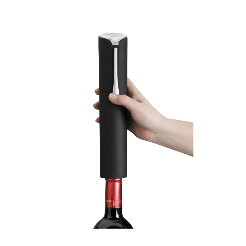 Plastic Modern Electric Round Bottle Opener Wireless Cordless Wine Bottle Opener Model