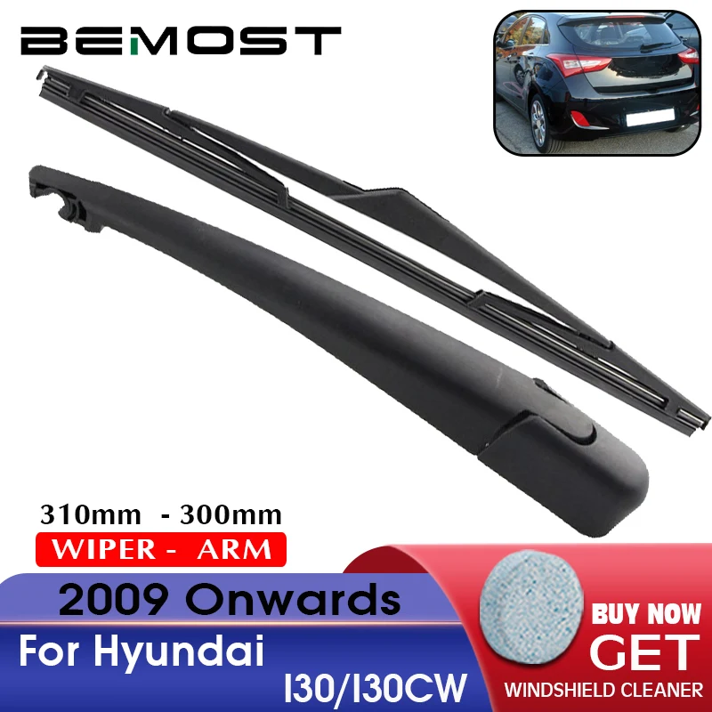 BEMOST Car Rear Windshield Wiper Arm Blades Brushes For Hyundai I30/I30CW 2009 Onwards  Back Windscreen Auto Styling Accessories