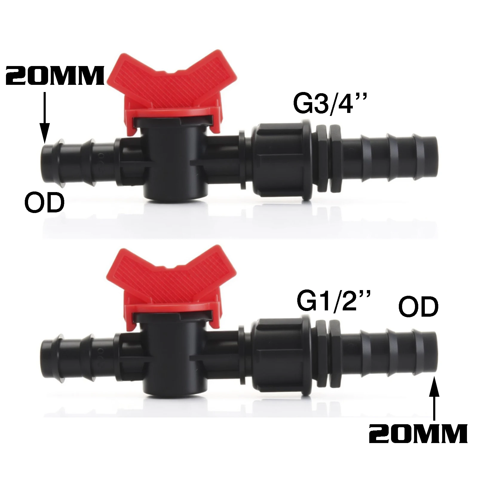 Drip irrigation connector valve garden irrigation accessories lawn automatic irrigation spray flower capillary valve connector