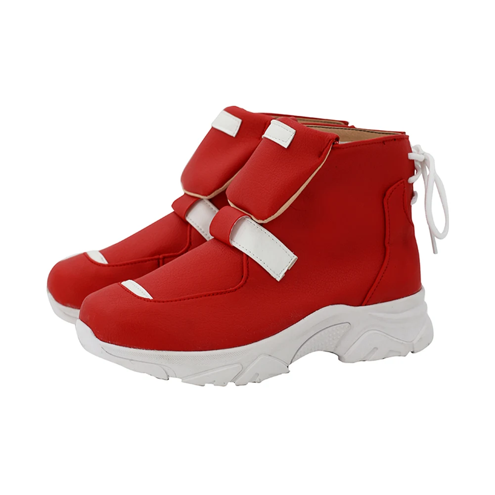 Juego de Anime OW Kiriko, zapatos de Cosplay, botas rojas Fantasia, Disfraces de Halloween, accesorios para juegos de rol, talla europea