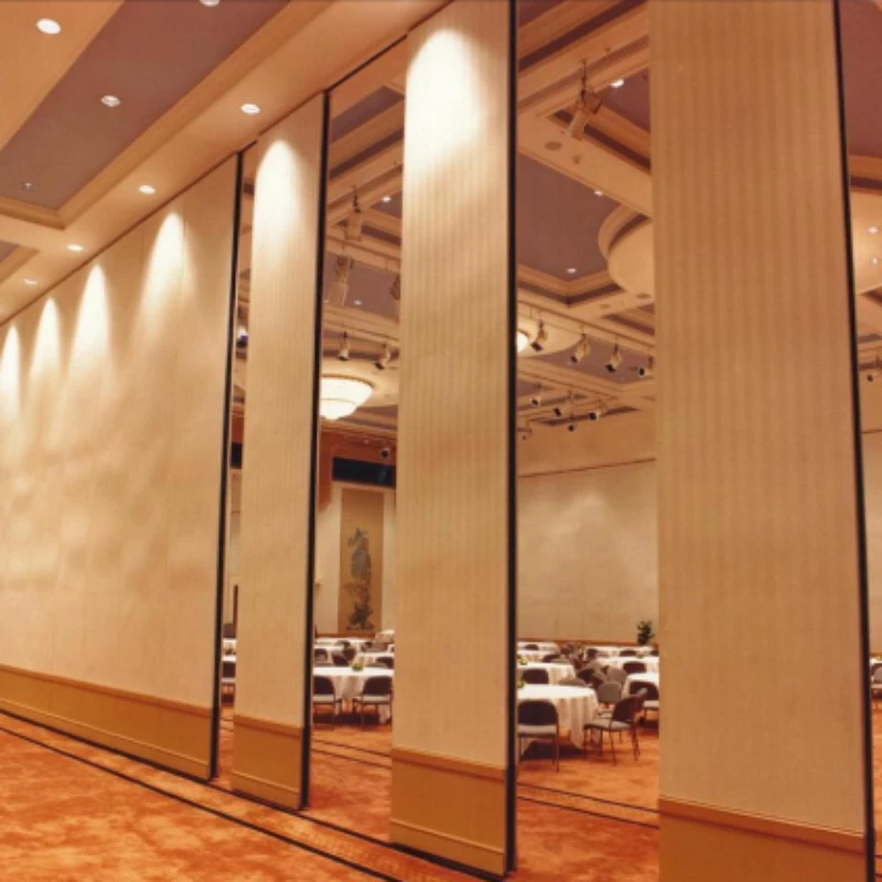 Hotel Movable Partition System Folding Screen Room Restaurant Acoustic Movable Partitions