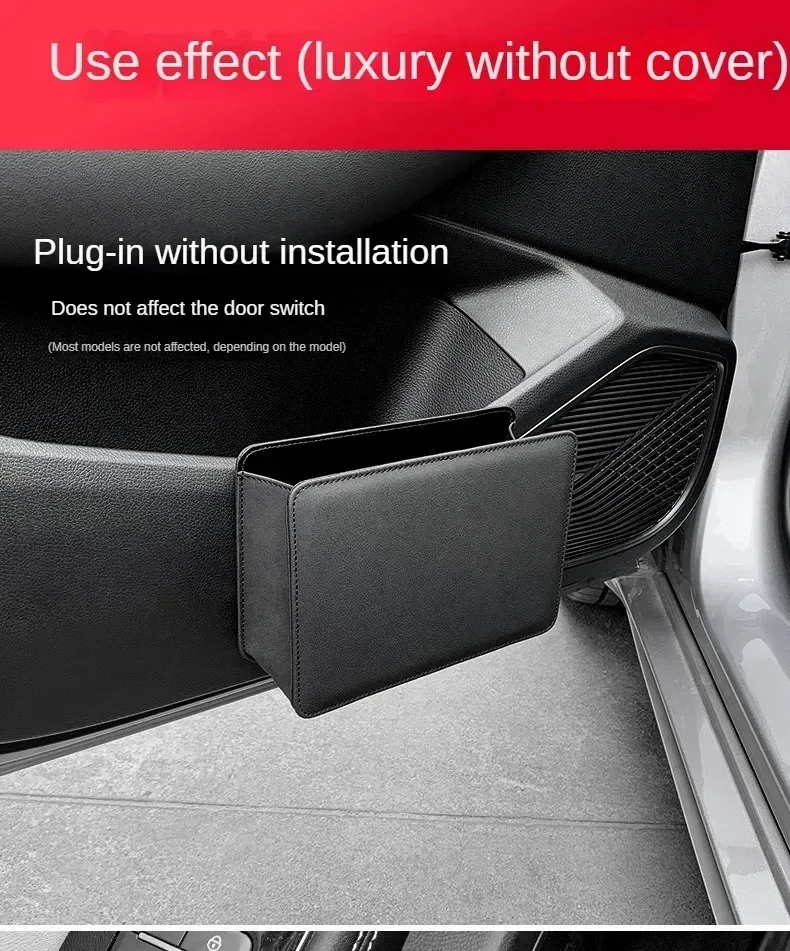 Auto Mülleimer Auto Tür Lagerung Box Faltbare Sitz Zurück Hängen Auto Innen Produkte – Detail 6