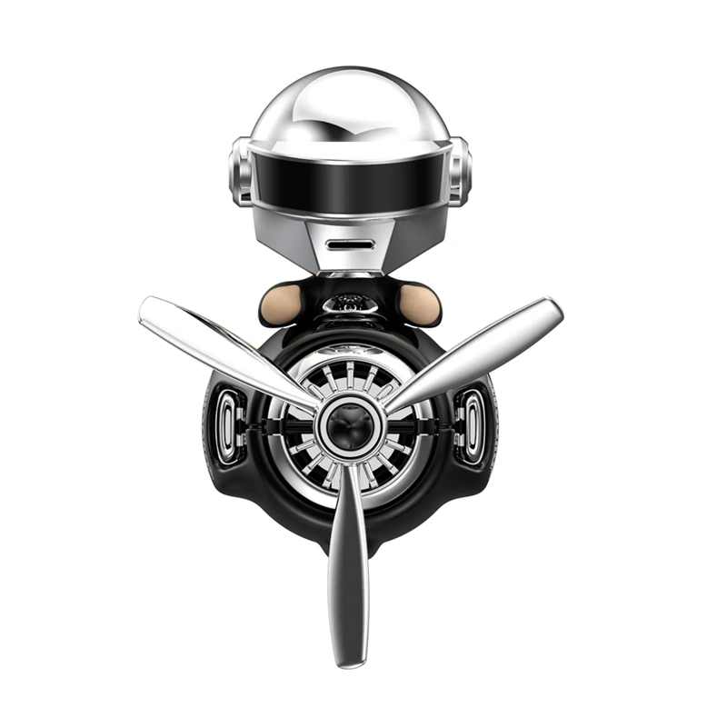 Mega Sale Cool Pilot Car Air Freshener with Propeller Plane Design Vent Clip Fragrance
