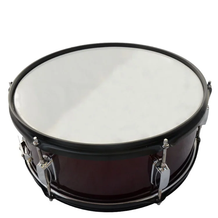 

Hooqu New High-end Percussion Instrument 14 "wine Red Senior Snare Drum