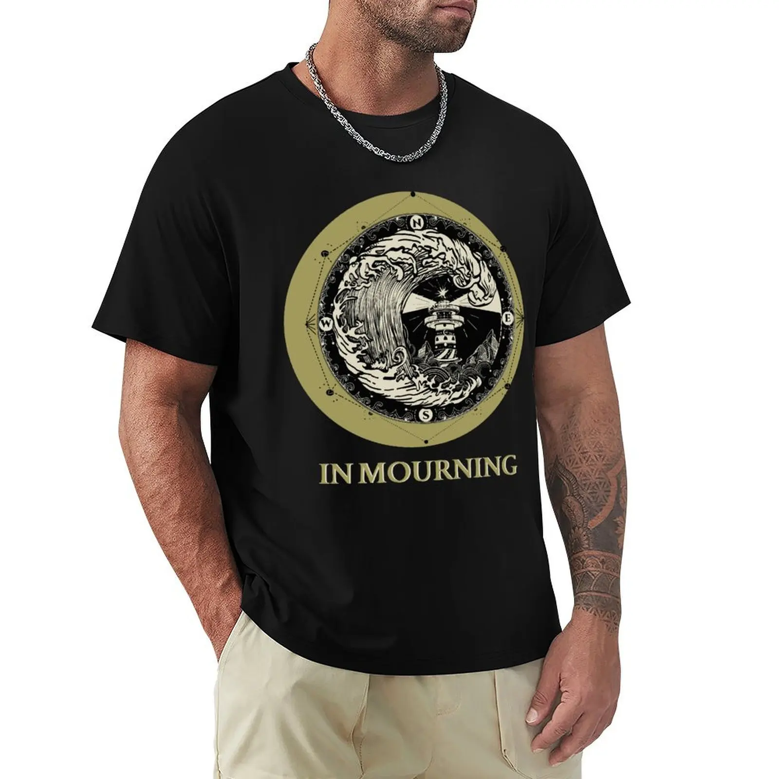 

In Mourning T-Shirt Casual Loose Fit Summer Tee Shirt