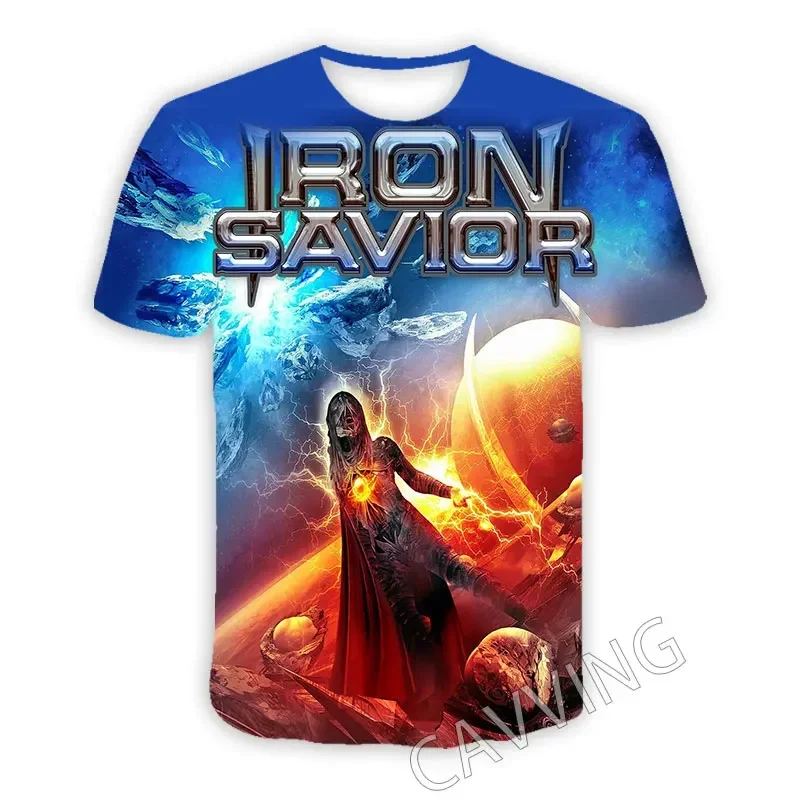 Iron Savior 3D Printed Casual T-shirts Hip Hop Tee Shirts Harajuku Styles Tops Fashion Clothing for Women/men