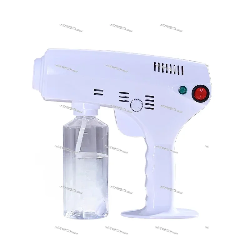 

Hairdressing Nano Care Sprayer Blue Light Handheld Spray Pistol Hair Perm Hair Treatment Oil Sprayer Hydrating Hair Care Machine