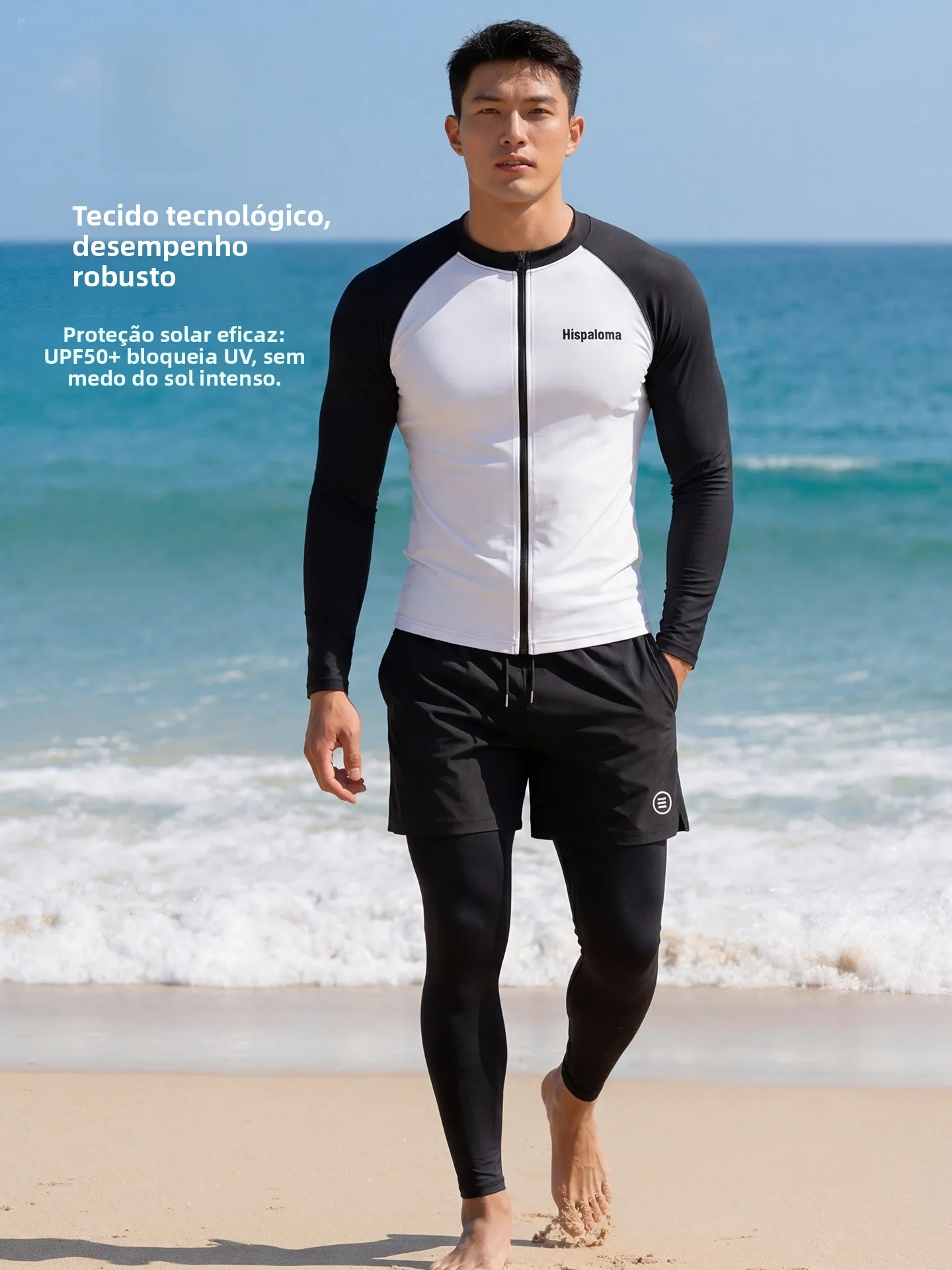 men's-surfing-suit-quick-dry-long-sleeve-wetsuit-diving-clothes-snorkeling-thermal-protection-hispaloma-nylon-spring-outdoor