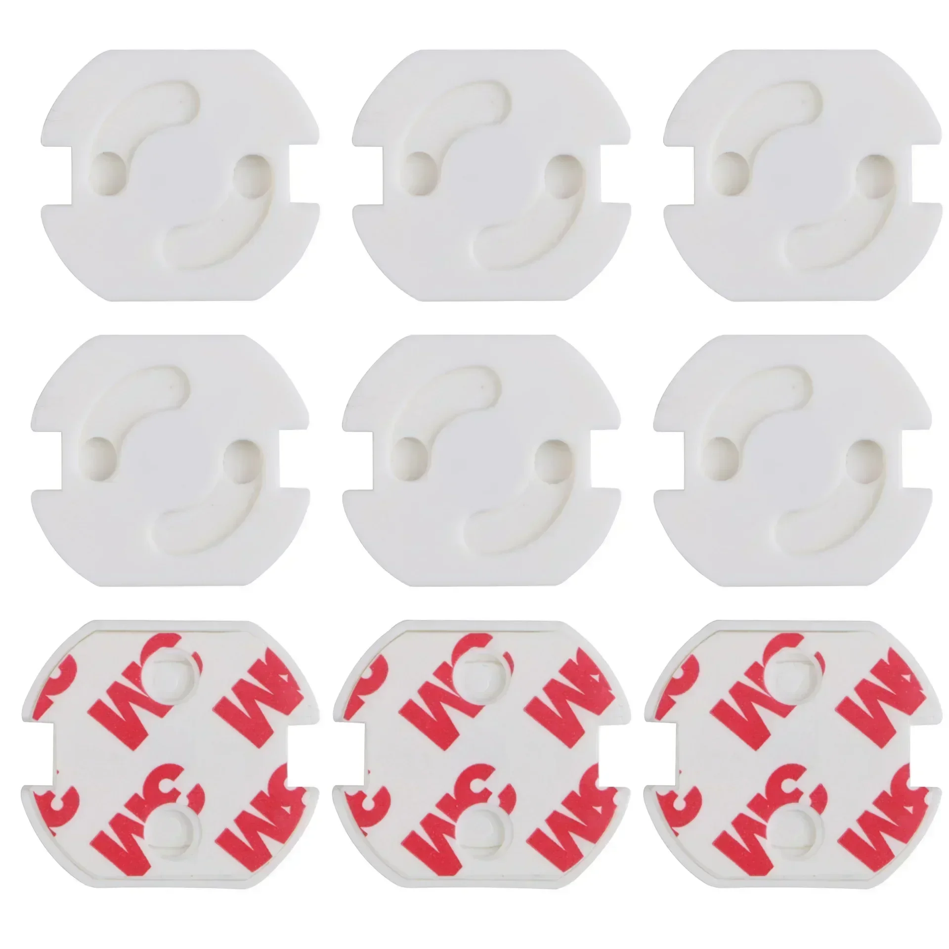 

10pcs Baby Safety Electrical Security Plastic Safe Lock Cove Socket Protection Electric Shock Hole Children Care outlet cover